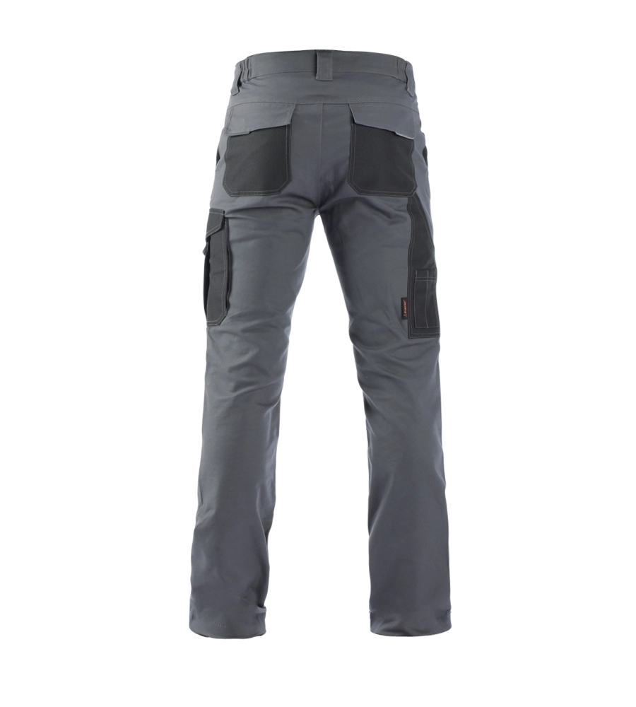 Pantalone da lavoro kapriol "tenere pro" colore grigio/nero, tg. s